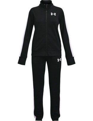 Conjunto deportivo regular con elástico para niña