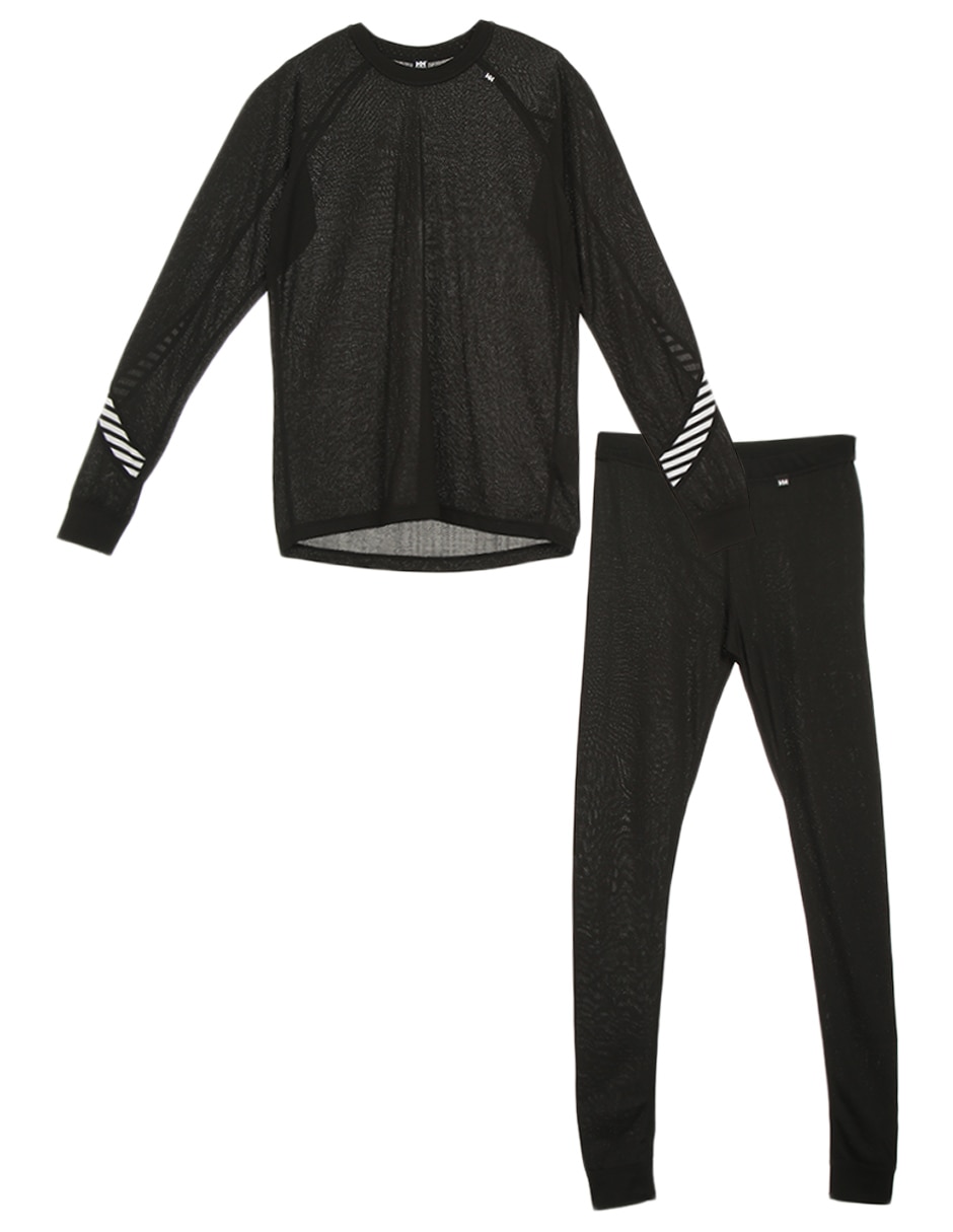 Conjunto deportivo regular con elástico para niña