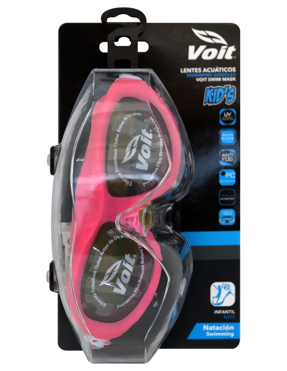 Goggles tipo máscara Voit para natación de niña