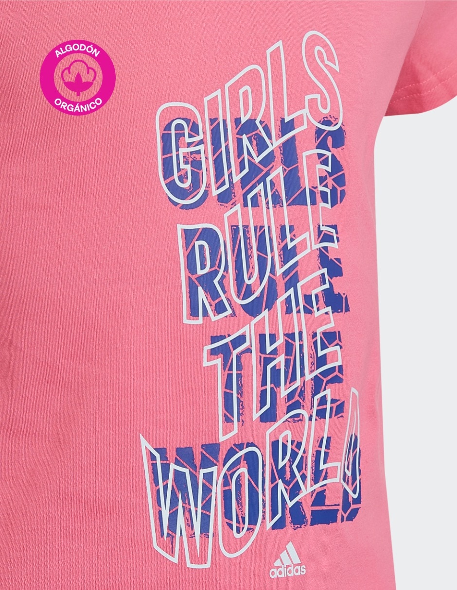 Playera deportiva para entrenamiento de niña 4