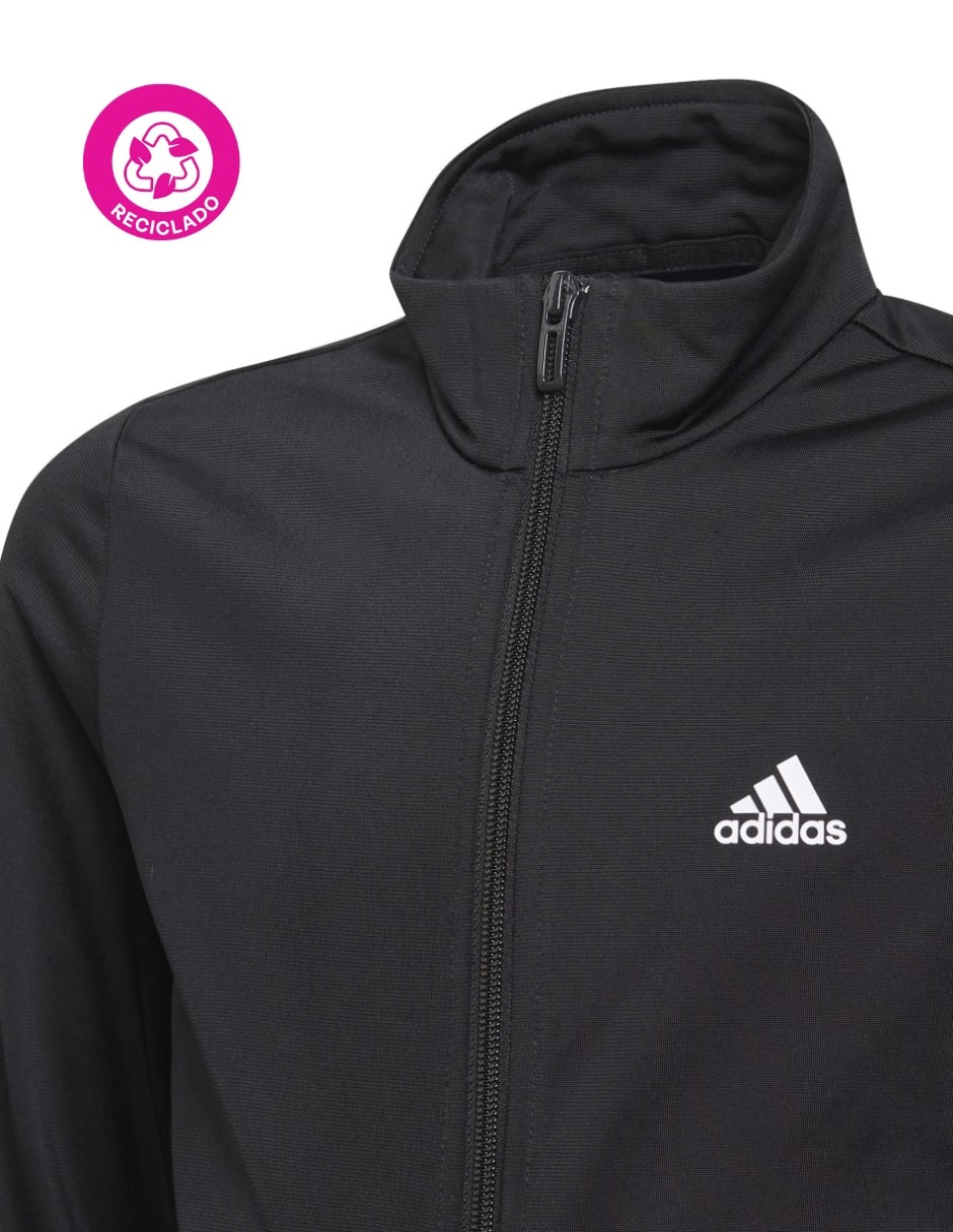 Conjunto deportivo regular con elástico para niña