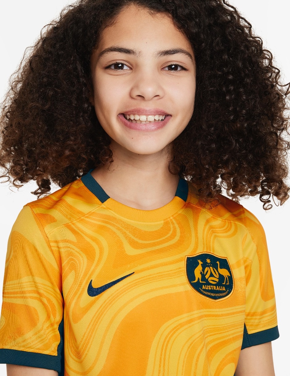 Playera deportiva para fútbol Selección de Fútbol de Australia de niña 3