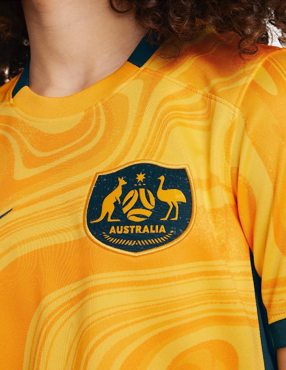 Playera deportiva para fútbol Selección de Fútbol de Australia de niña 5