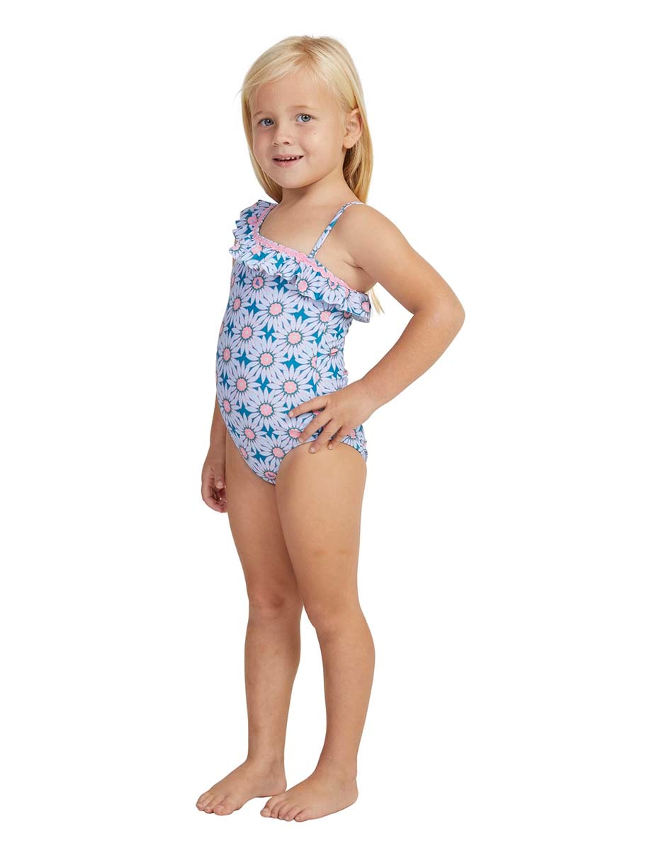 Traje de baño completo deportivo para niña 3