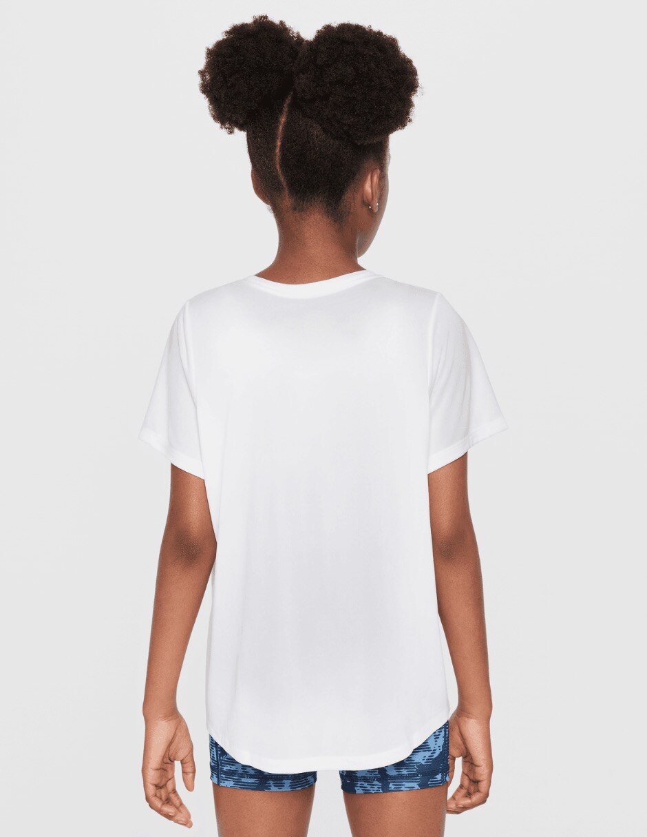 Playera deportiva para entrenamiento de niña