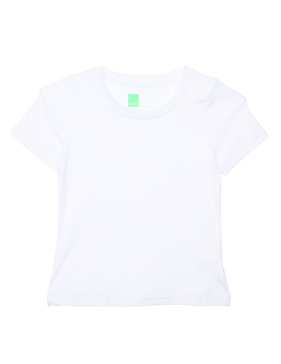 Playera deportiva para entrenamiento para niña Playera deportiva para entrenamiento para niña