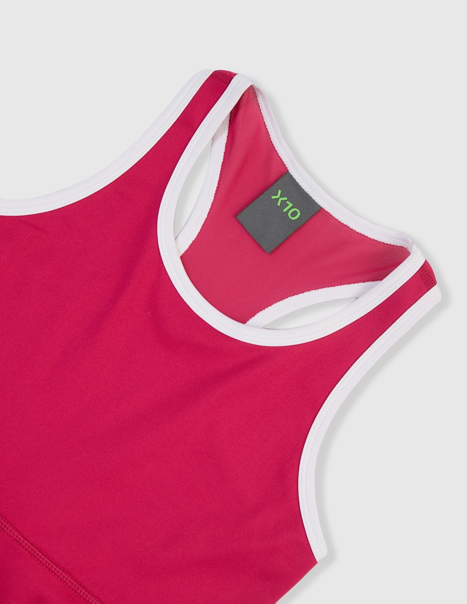 Vestido X10 corto tennis para niña