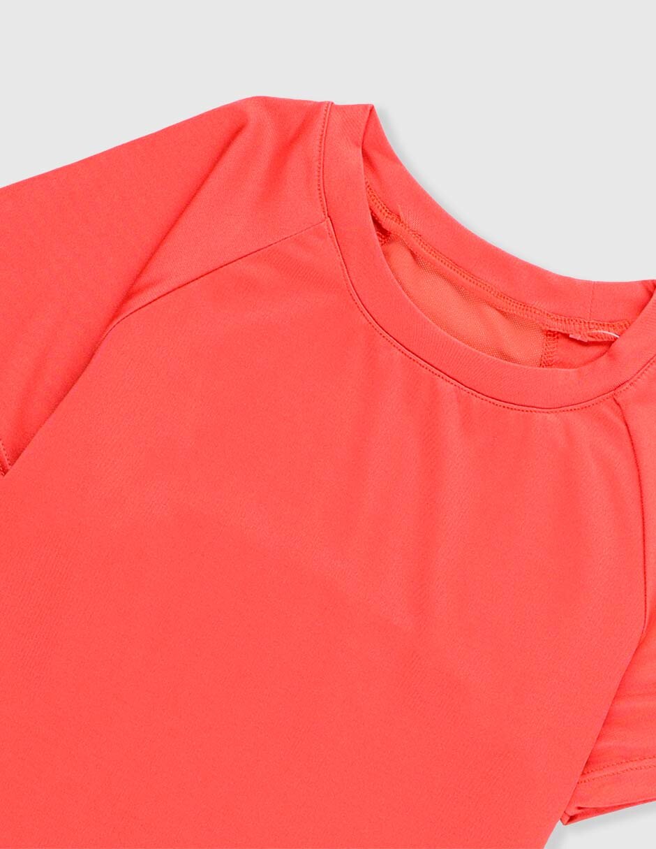 Playera deportiva para entrenamiento de niña 4