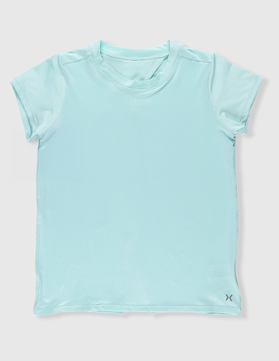 Playera deportiva para entrenamiento de niña