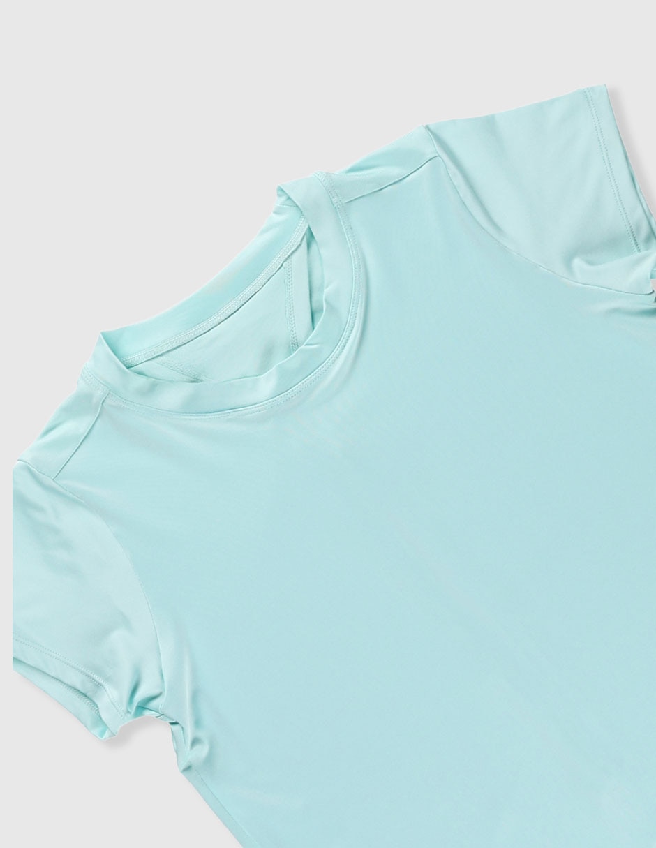 Playera deportiva para entrenamiento X10 de niña