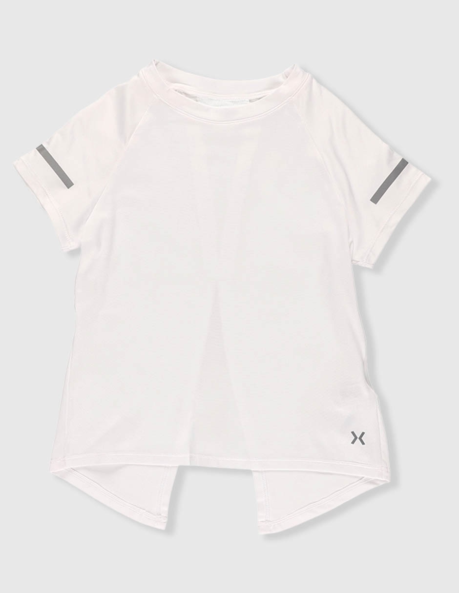 Playera deportiva para entrenamiento X10 de niña