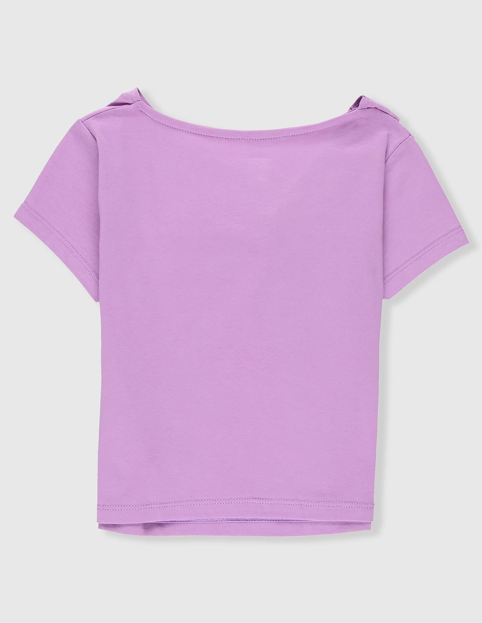 Playera deportiva para entrenamiento X10 de niña