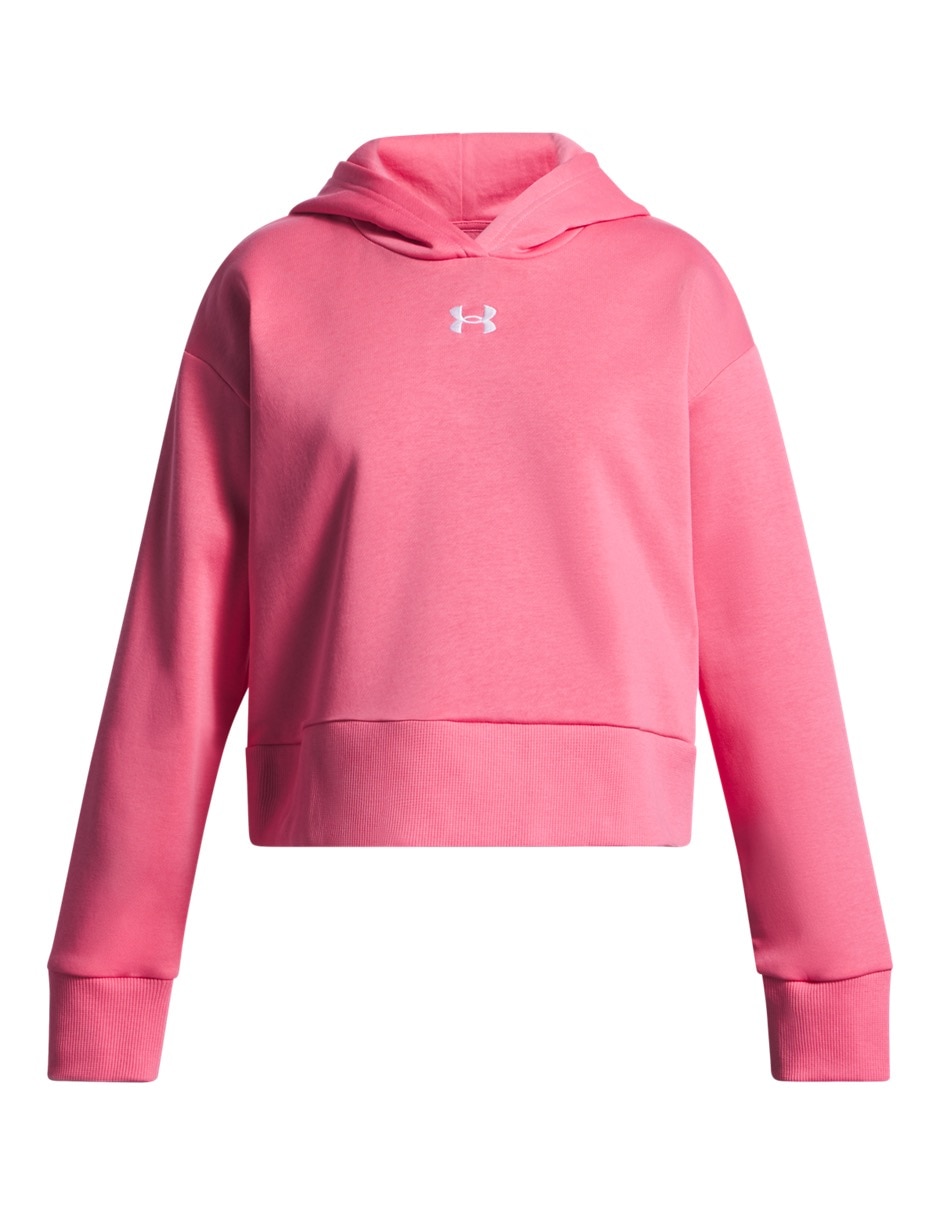 Sudadera Ua Rival Fleece Hoodie con capucha para niña Sudadera Ua Rival Fleece Hoodie con capucha para niña