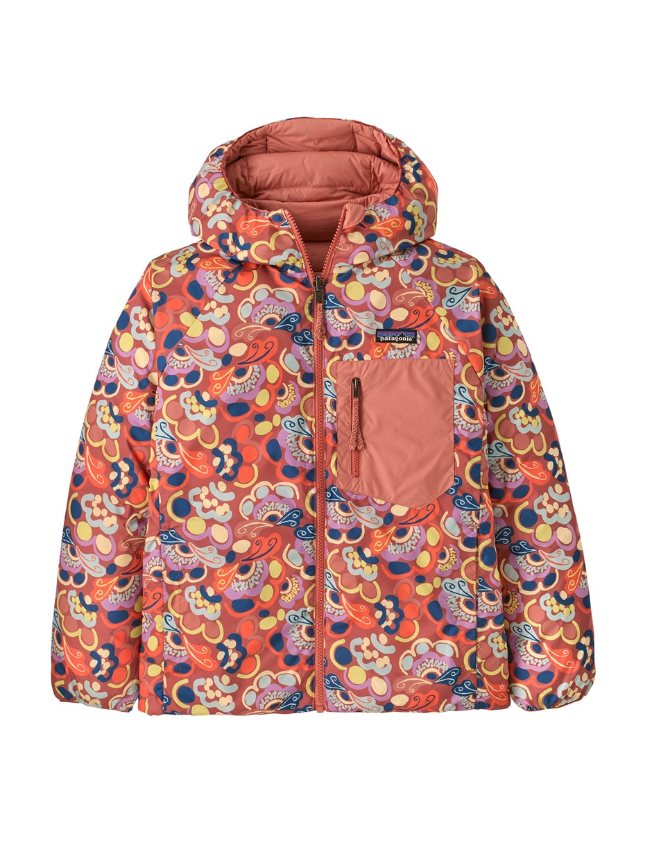 Chamarra reversible outdoor Patagonia Down Sweater de niña