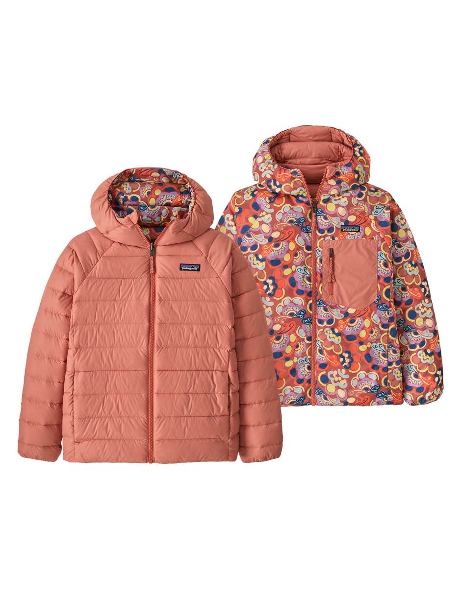 Chamarra reversible outdoor Patagonia Down Sweater de niña