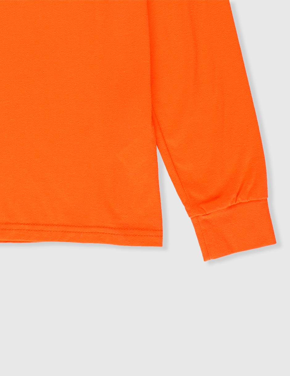 Playera deportiva outdoor Patagonia Long-Sleeved P-6 Logo de niña