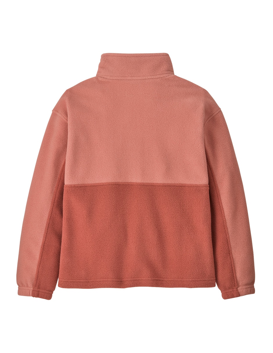 Sudadera outdoor Patagonia Microdini 1/2-Zip Fleece Pullover con bolsa para niña