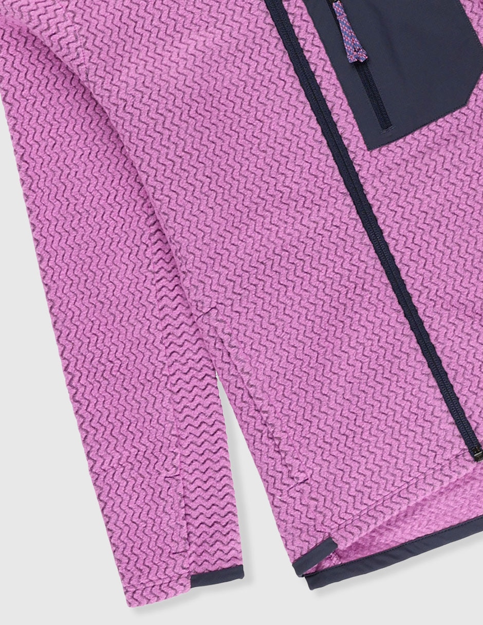 Chamarra outdoor Patagonia R1 Air Full-Zip de niña