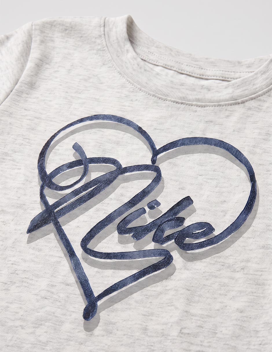 Playera deportiva para entrenamiento para niña 4