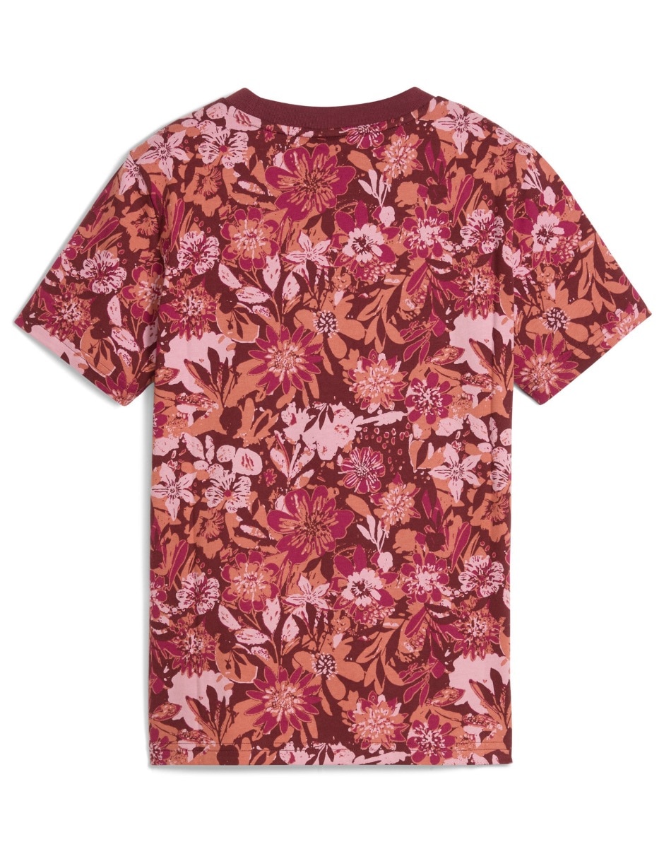 Playera deportiva para entrenamiento de niña