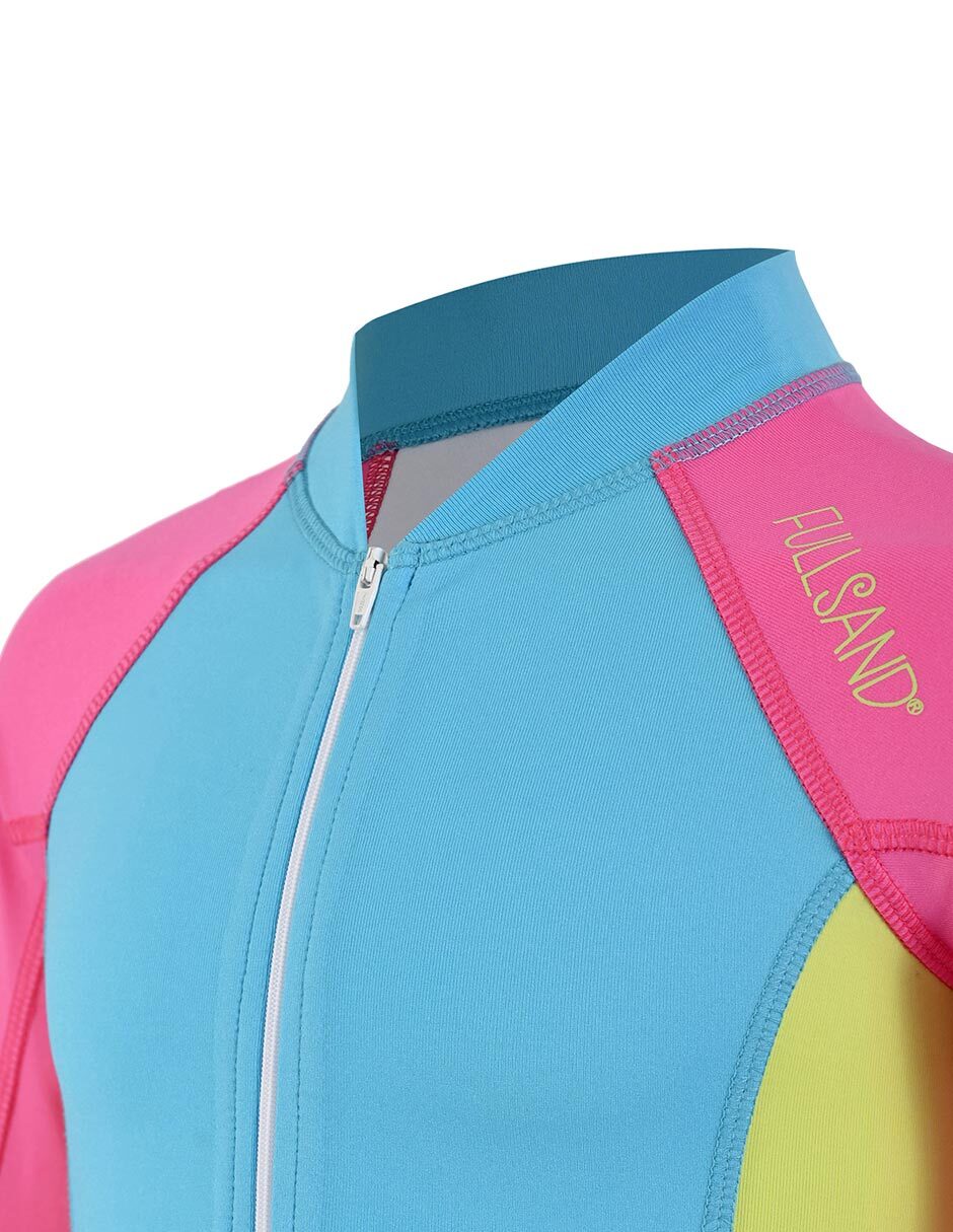 Wetsuit Fullsand estampado liso para niña