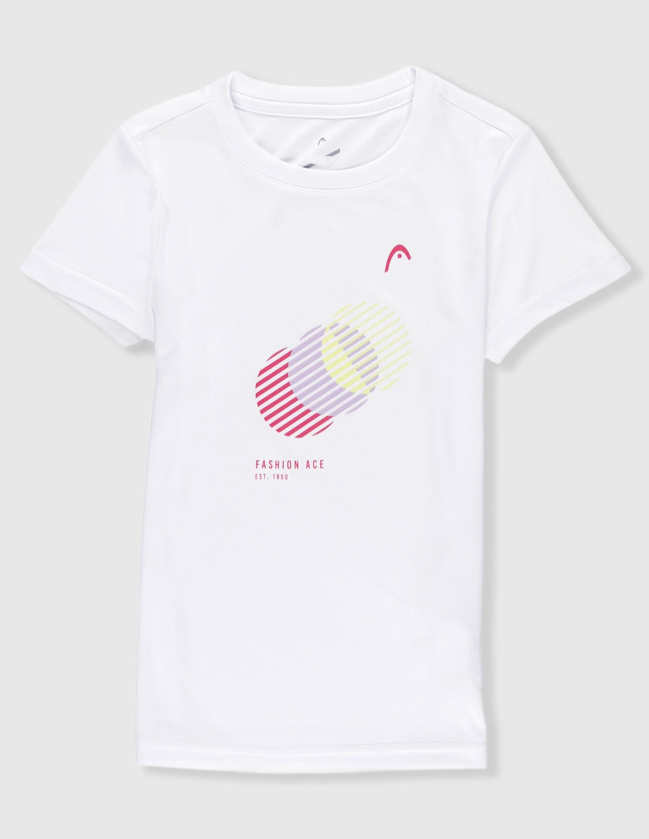 Playera para entrenamito Head para niña