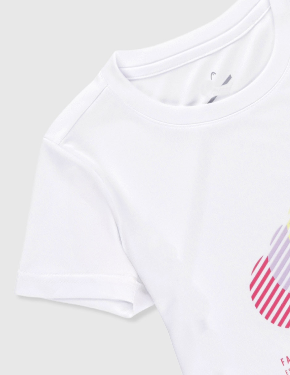 Playera para entrenamito Head para niña