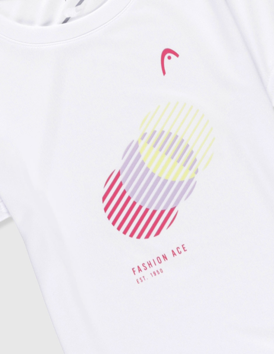 Playera para entrenamito Head para niña