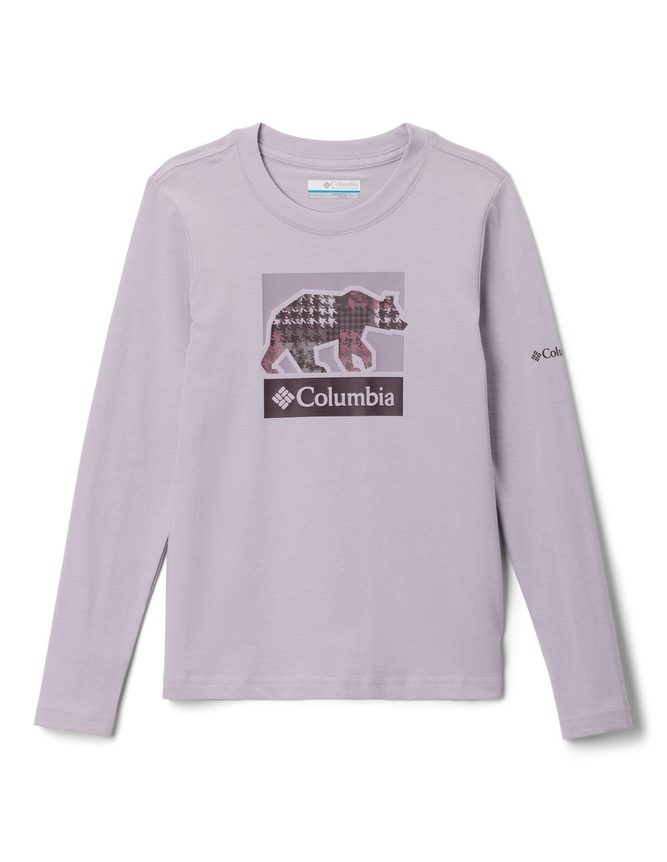 Playera deportiva para entrenamiento de niña