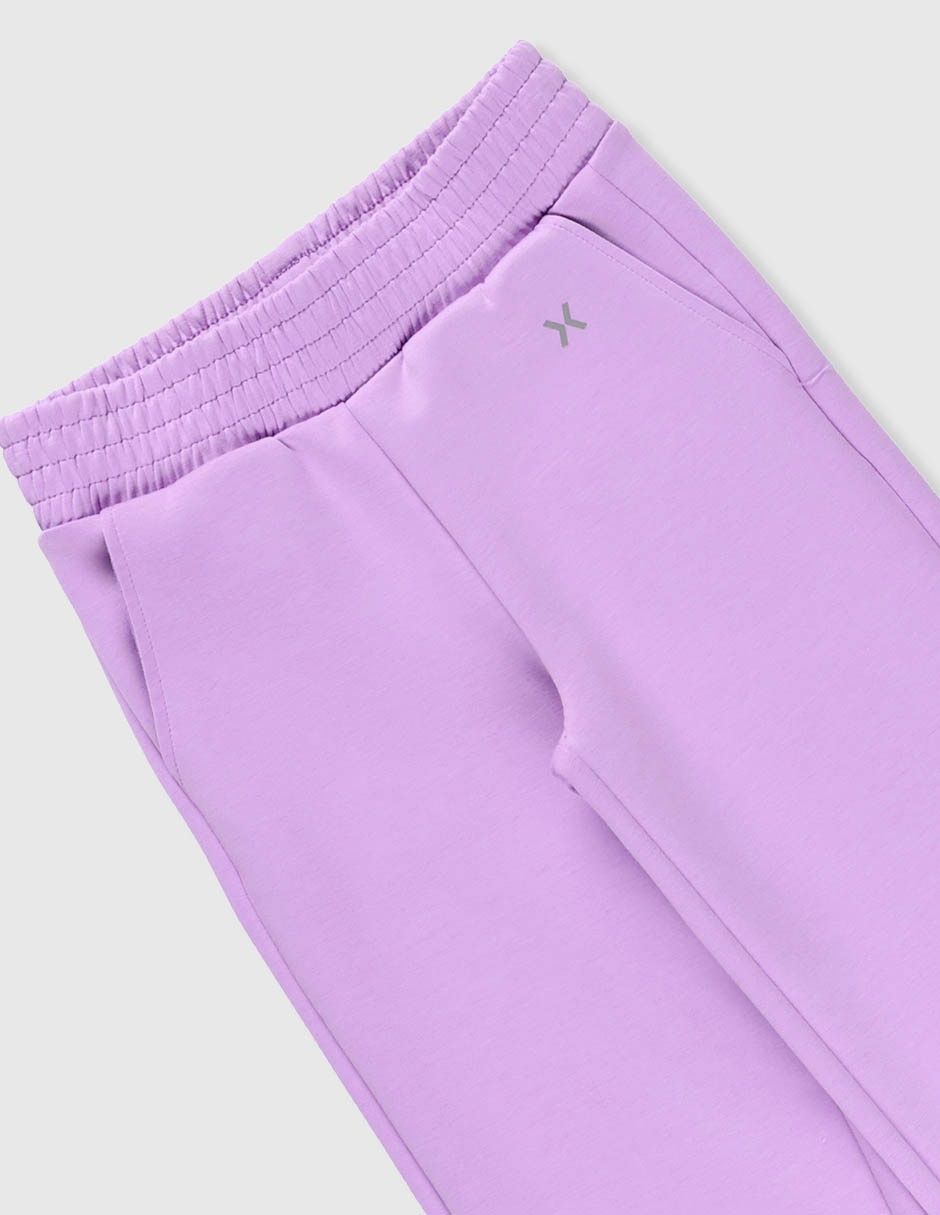 Conjunto deportivo regular con elástico para niña 4