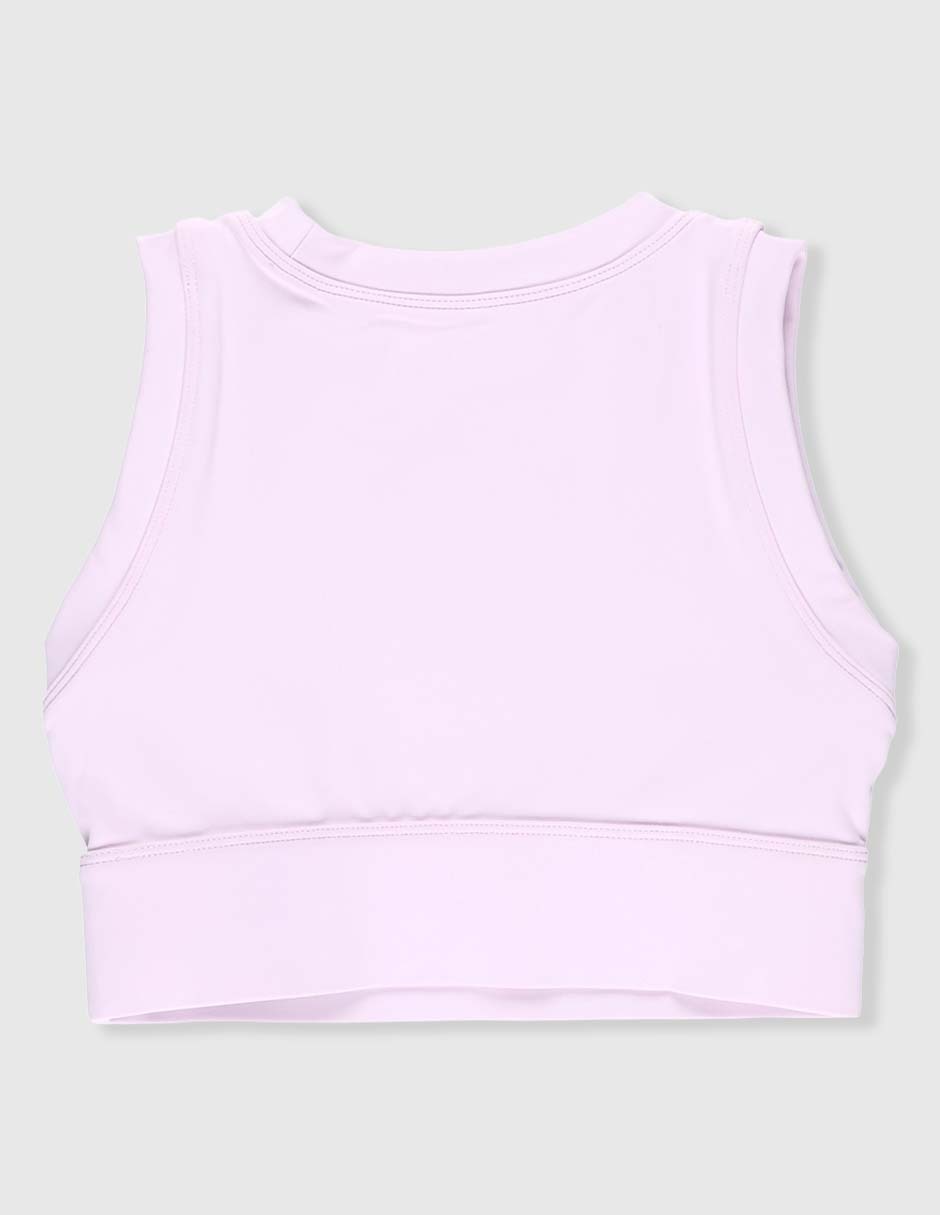 Top deportivo X10 para entrenamiento para niña