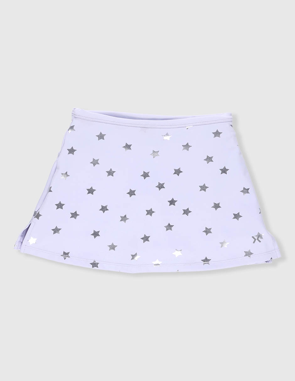 Falda short deportiva para entrenamiento niña Falda short deportiva para entrenamiento niña