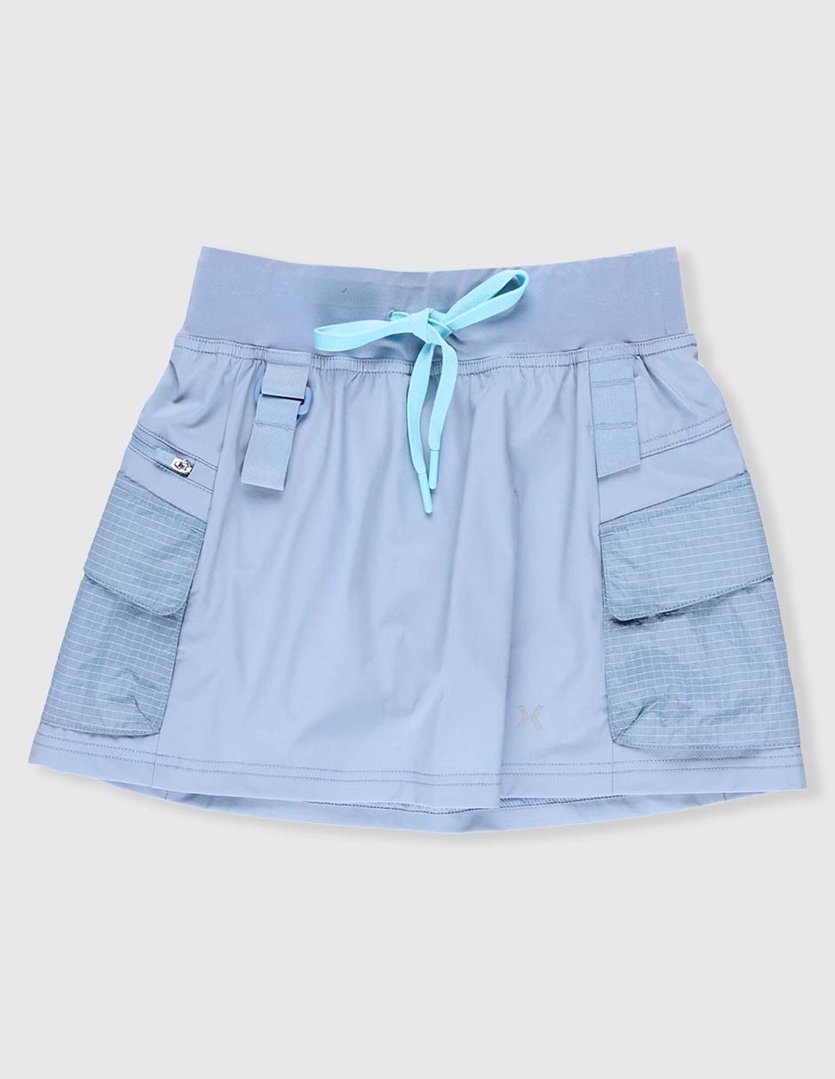 Falda short deportiva para senderismo niña Falda short deportiva para senderismo niña