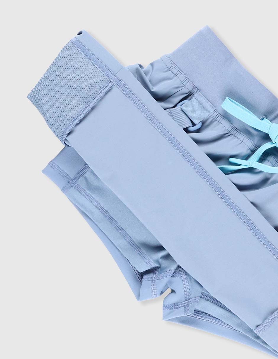 Falda short deportiva para senderismo niña