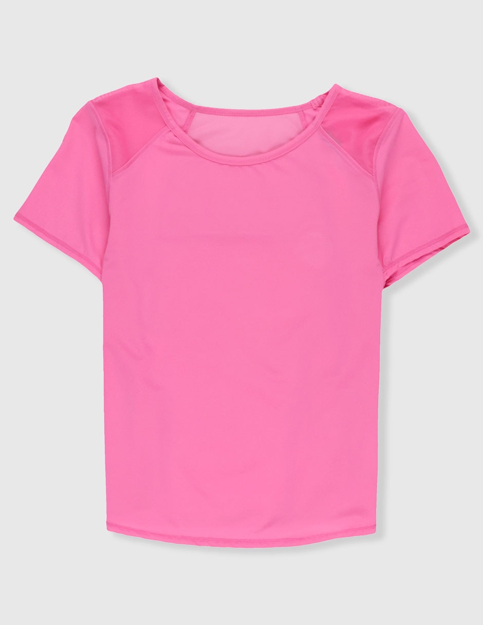 Playera deportiva para tennis X10 de niña Playera deportiva para tennis X10 de niña