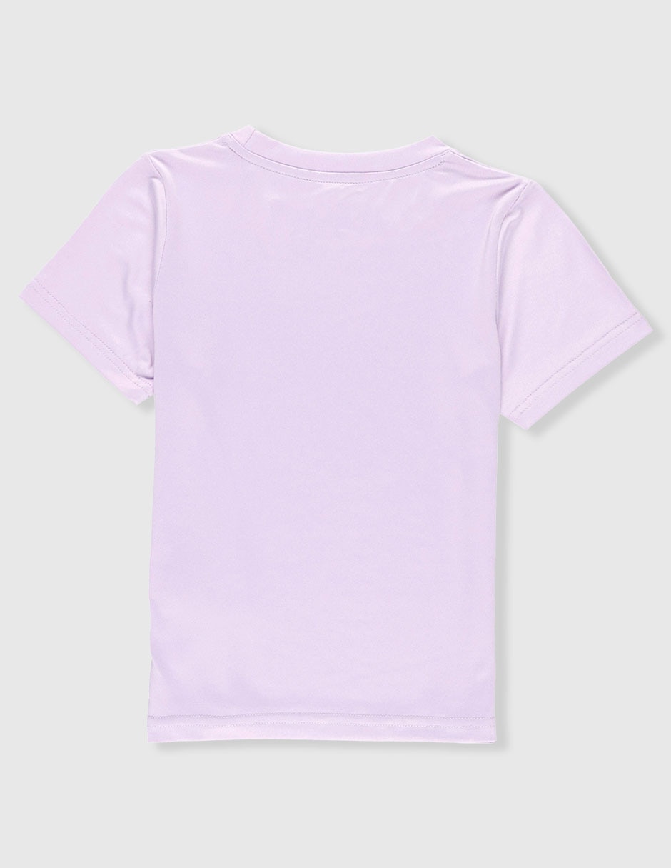 Playera deportiva para entrenamiento de niña