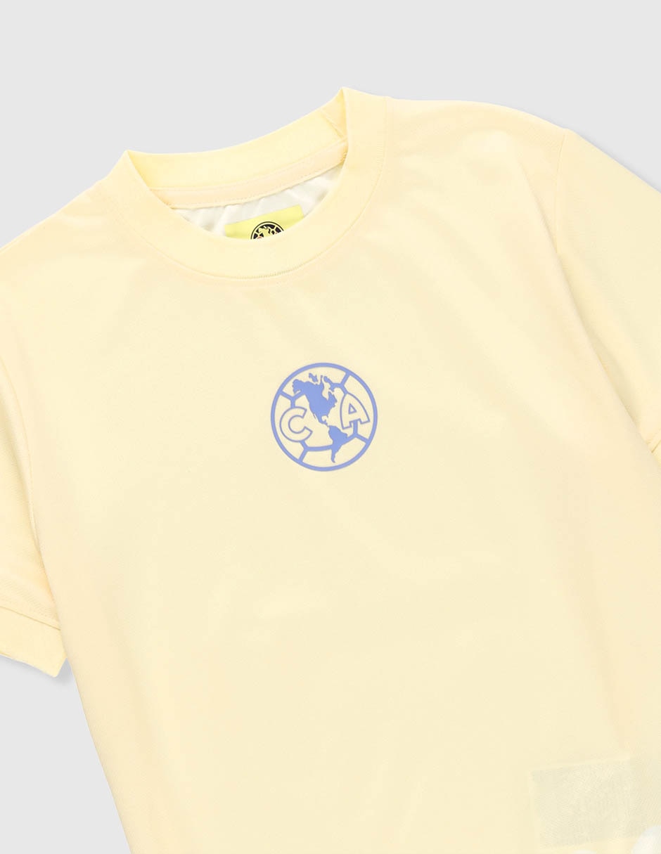 Playera deportiva para fútbol Fútbol Club América de niña
