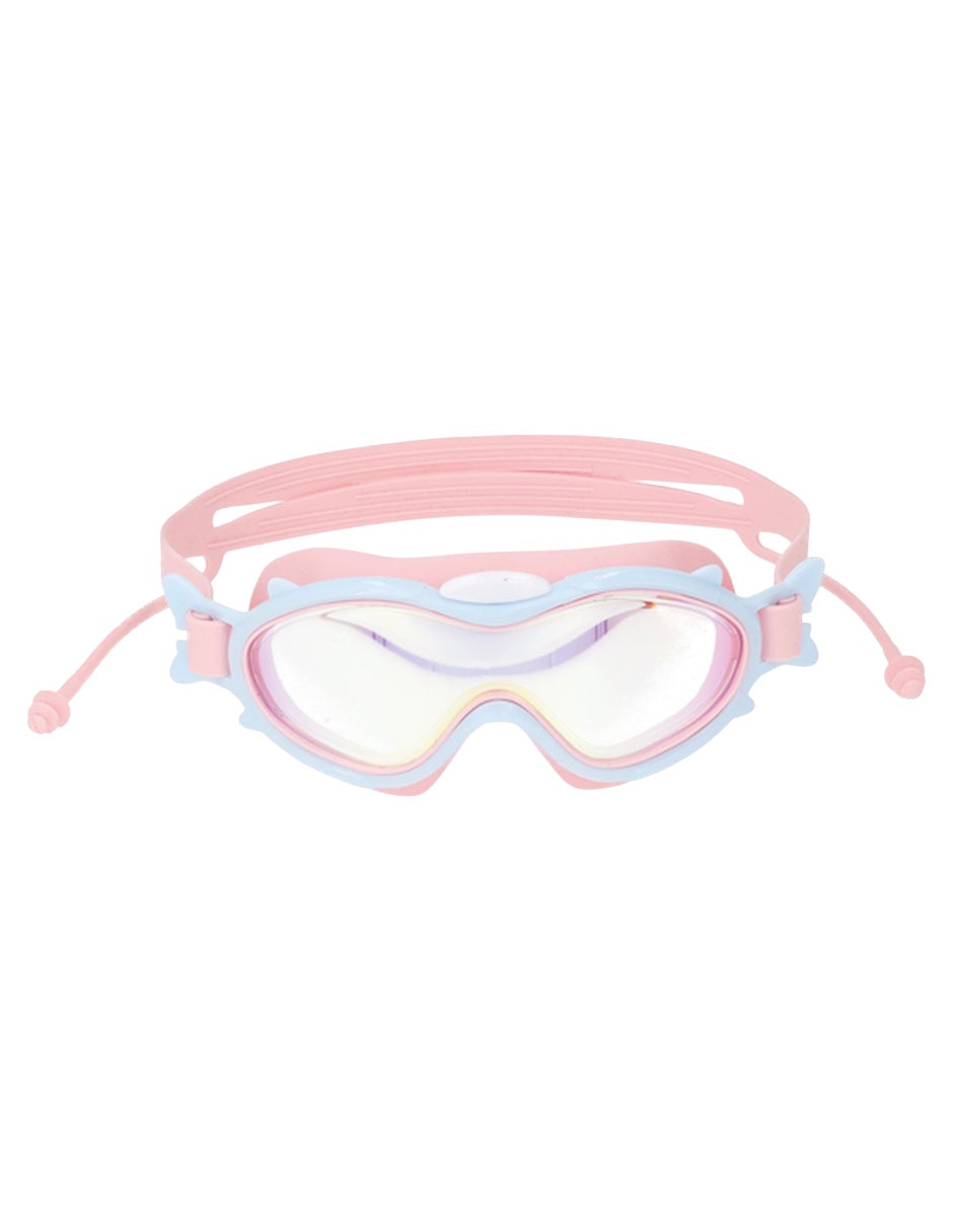 Googles tipo máscara para natación de niña 1
