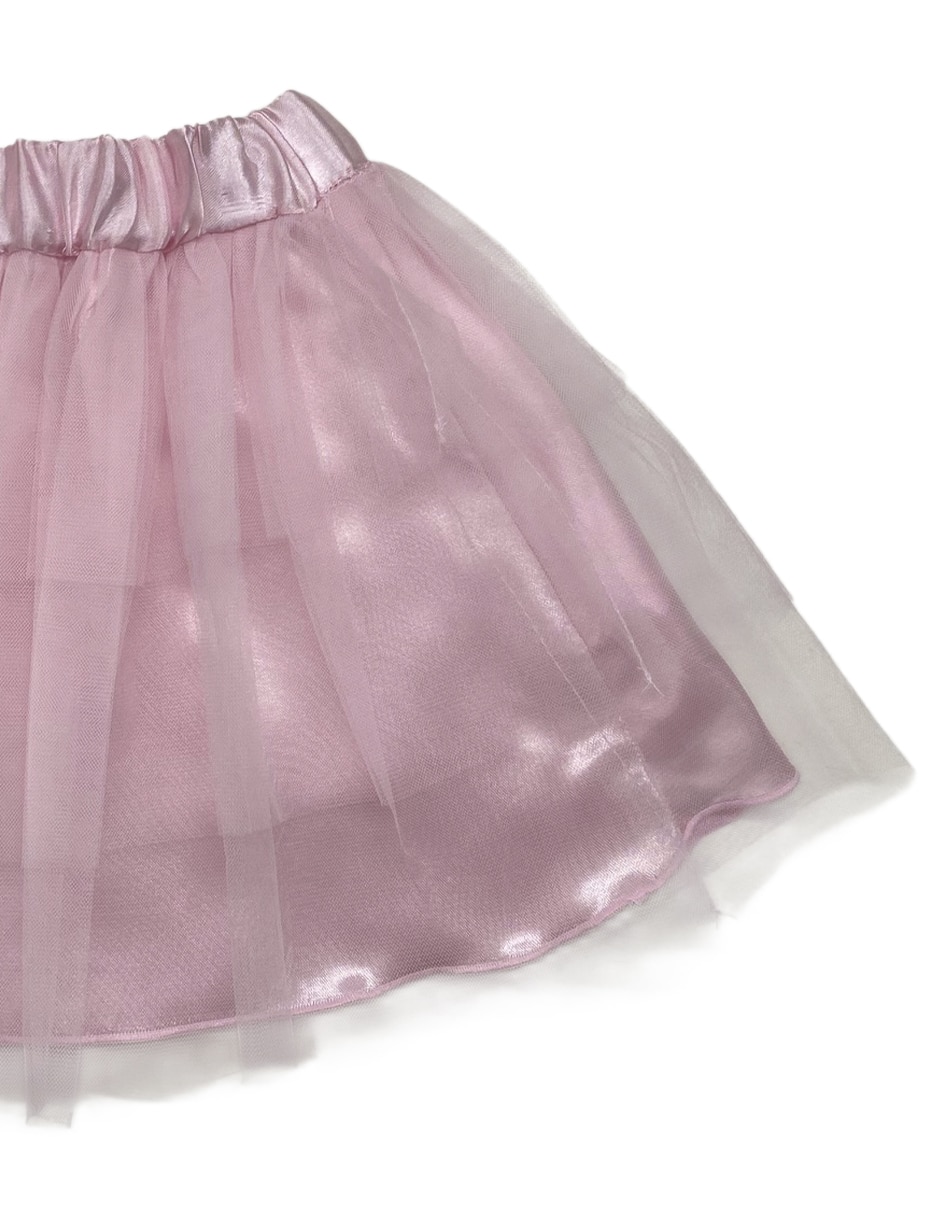 Conjunto deportivo regular con elástico para niña 5