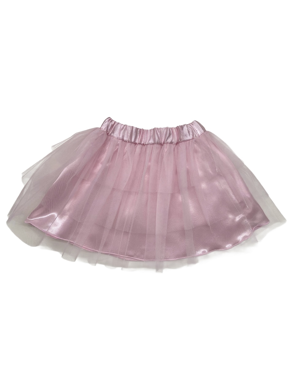 Conjunto deportivo regular con elástico para niña