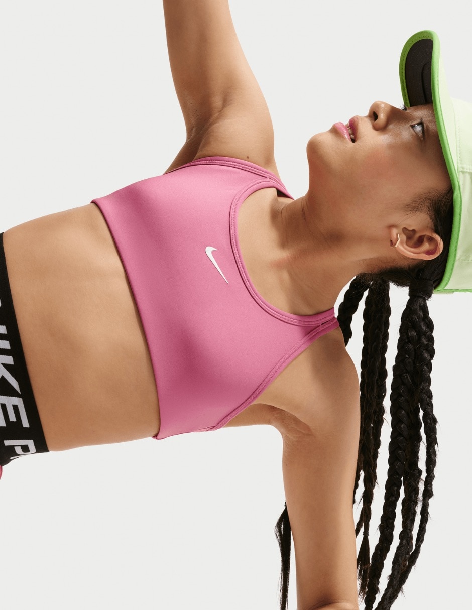 Top deportivo nike g np swoosh bra sport pack para entrenamiento niña