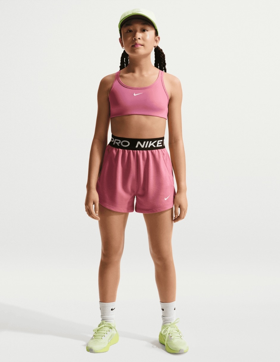 Top deportivo nike g np swoosh bra sport pack para entrenamiento niña