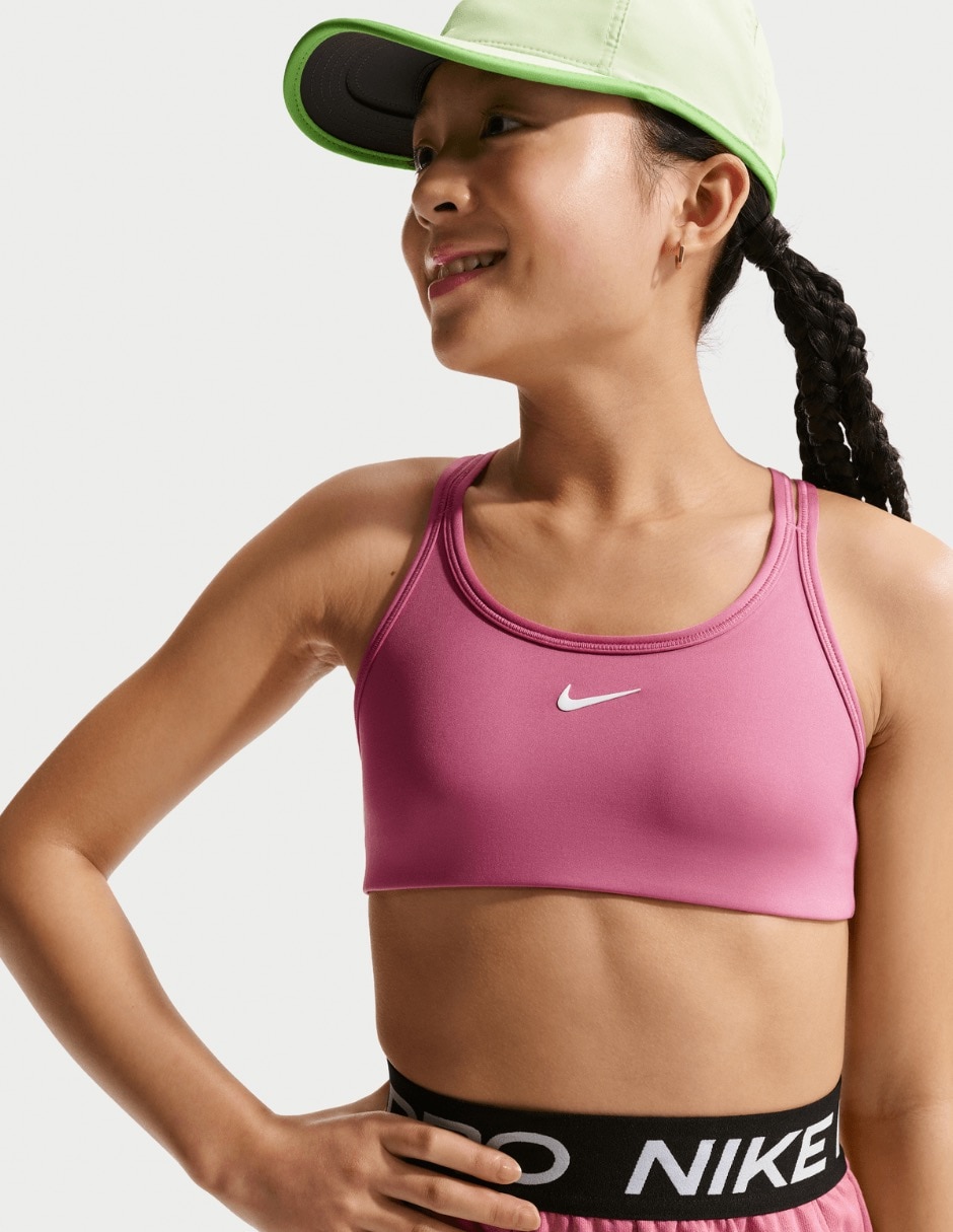 Top deportivo g np swoosh bra sport pack para entrenamiento niña Top deportivo g np swoosh bra sport pack para entrenamiento niña