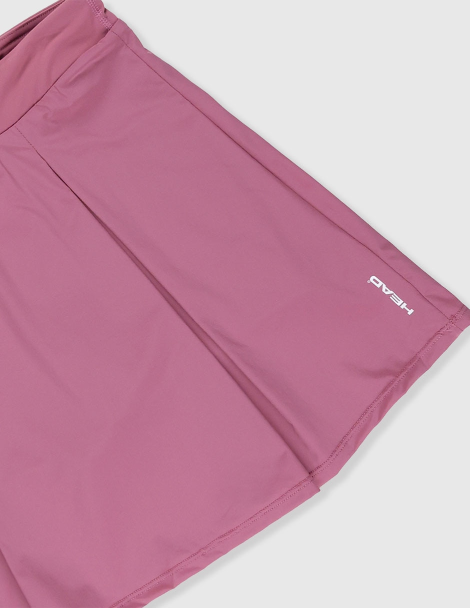 Conjunto deportivo regular con elástico para niña