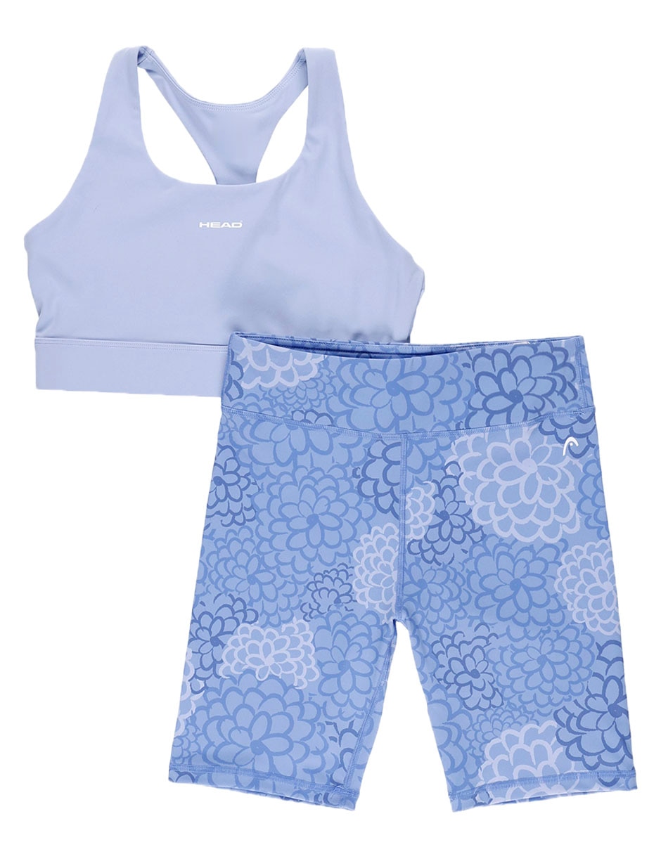 Conjunto deportivo regular Head con elástico para niña