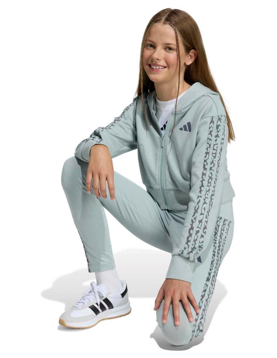 Sudadera Adidas seasonals con capucha para niña