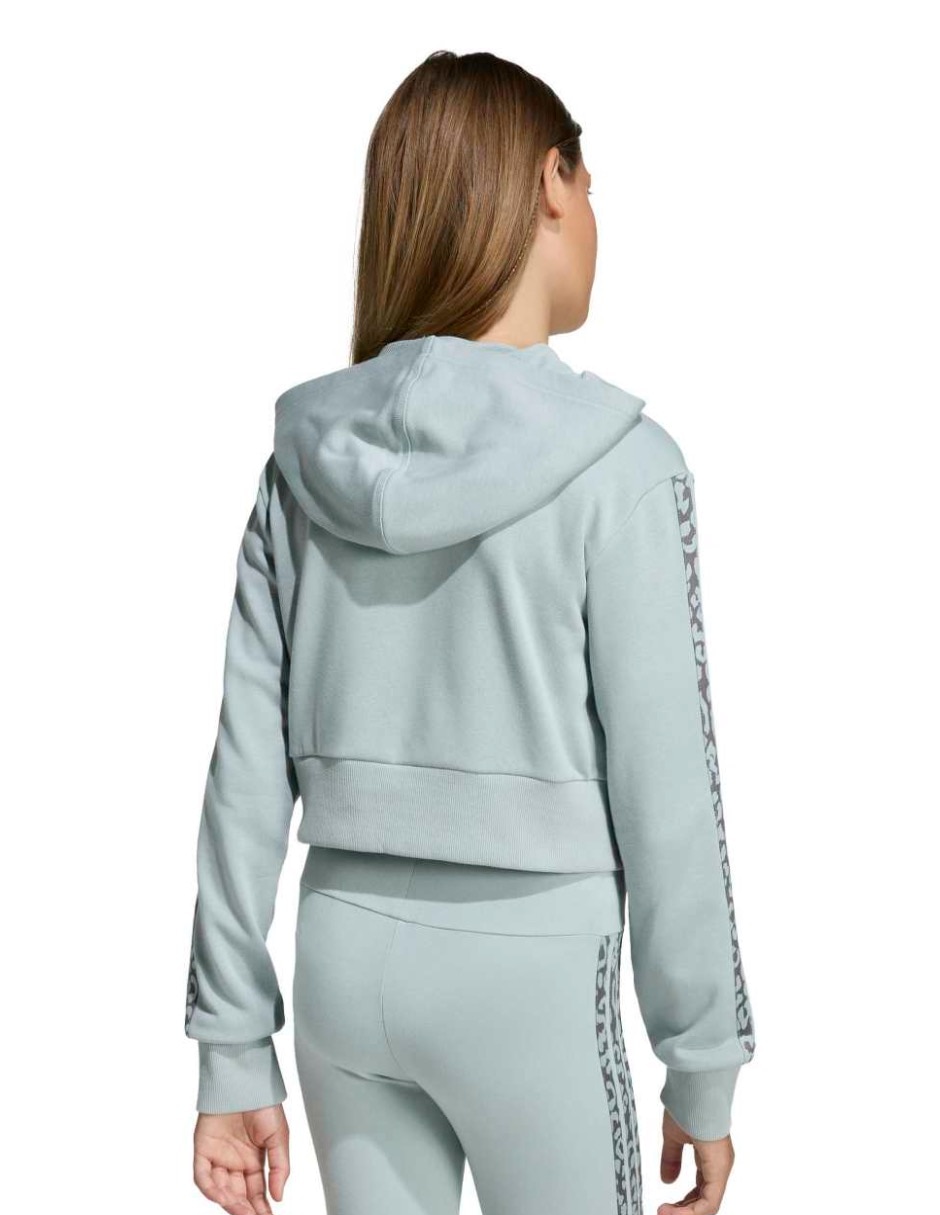 Sudadera Adidas seasonals con capucha para niña