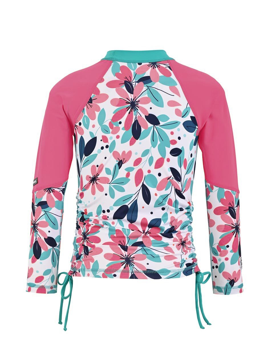 Wetshirt estampado floral para niña