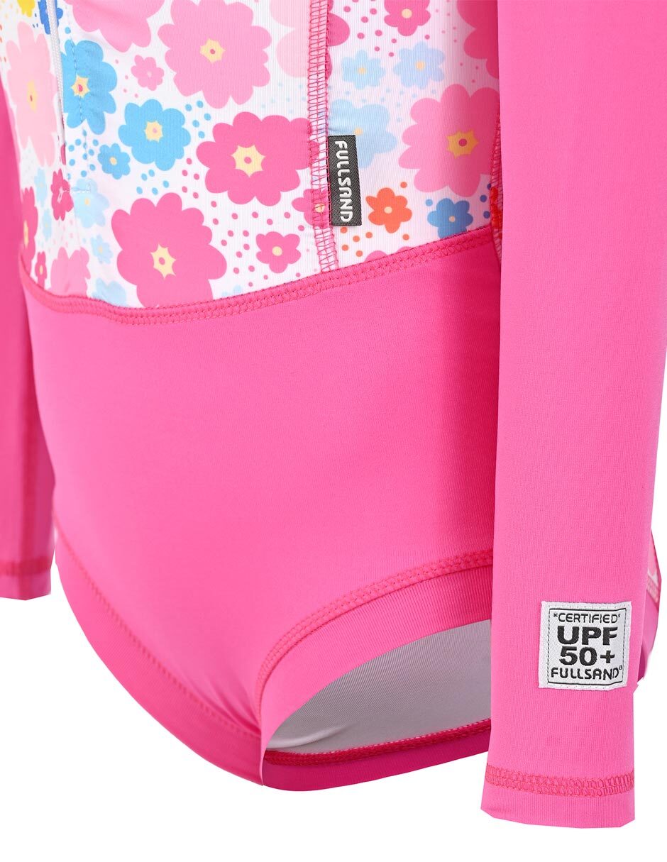 Wetshirt Fullsand estampado floral para niña