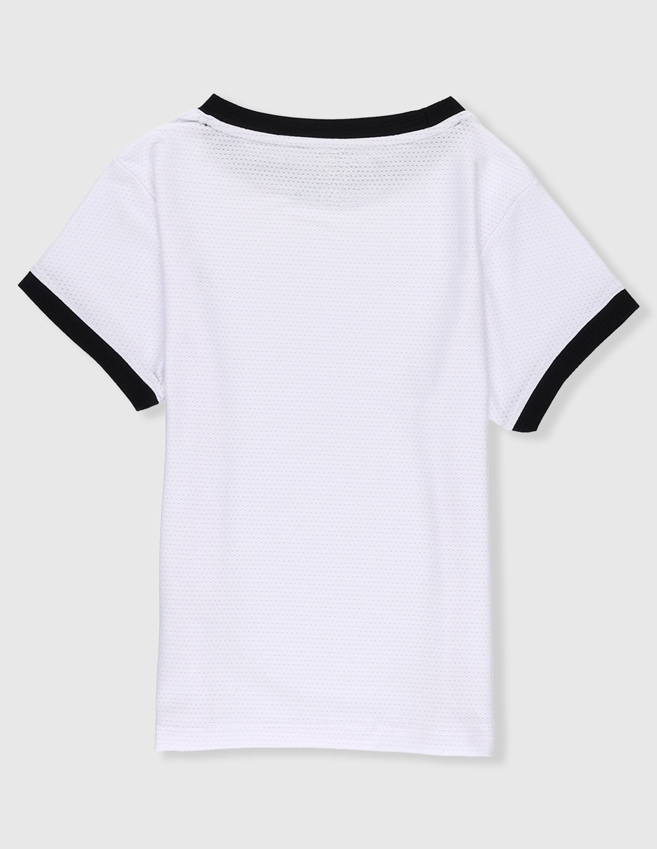 Playera deportiva para entrenamiento de niña